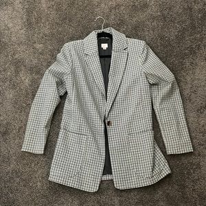 Oversized Plaid Blazer - a new day